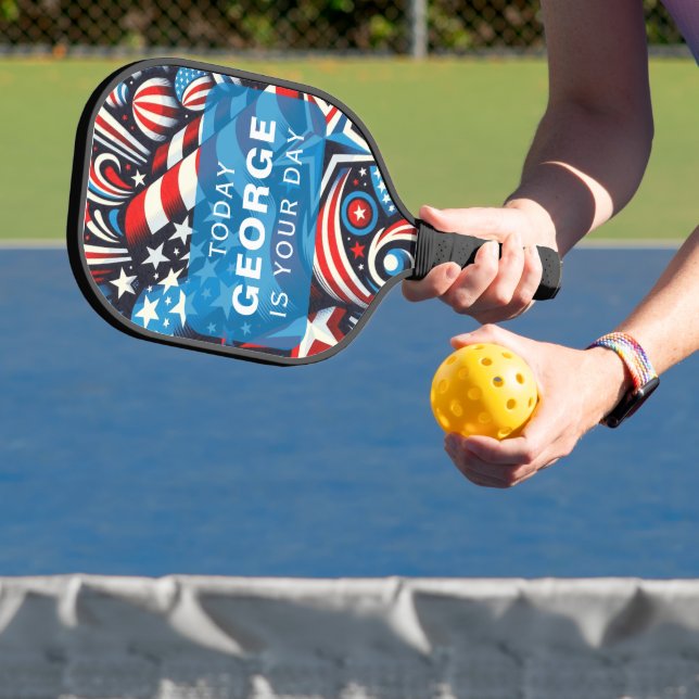 Patriotic Pickleball Paddle (Insitu)