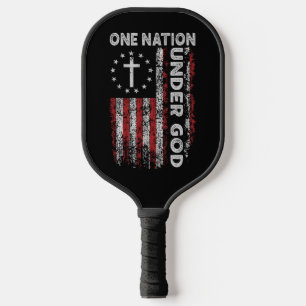 Patriotic Pickleball Paddle: One Nation Under God Pickleball Paddle