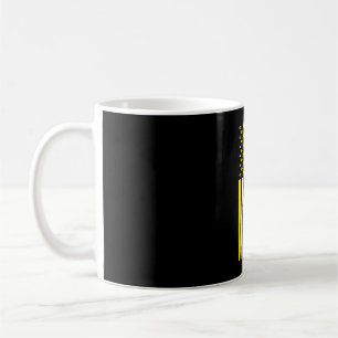 Patriotic Pickleball Sport USA American Flag Coffee Mug