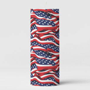 Patriotic Pillar Candle