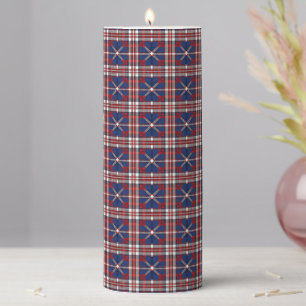 Patriotic Pillar Candle