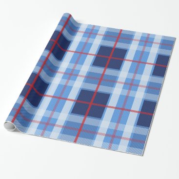 Patriotic plaid wrapping paper Patriotic plaid wrapping paper