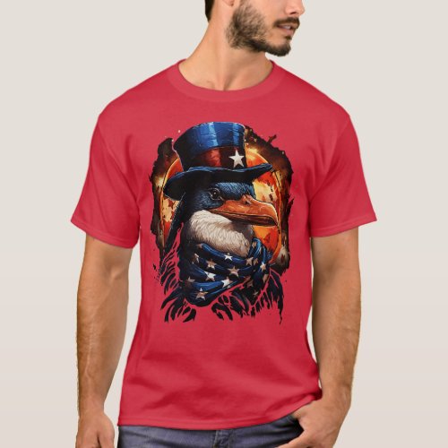 Patriotic Platypus T_Shirt