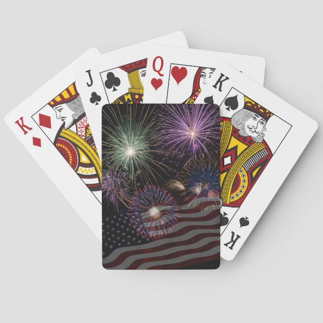 Patriotic Playing Cards (Back)