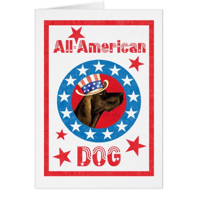 Patriotic Plott Hound Cards (Front)