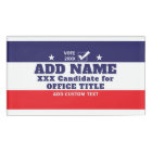 Patriotic Political 2026 Campaign Candidate Custom