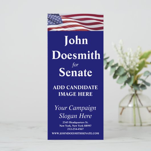 Patriotic Political Campaign (Standing Front)