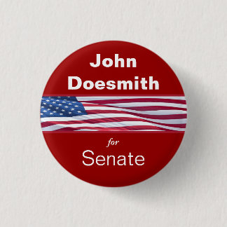 Patriotic Political Campaign Buttons