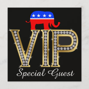 Patriotic Political Republican Invitation - SRF