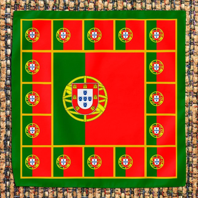 Patriotic Portuguese Flag Bandana, sports Portugal Bandana (Creator Uploaded)