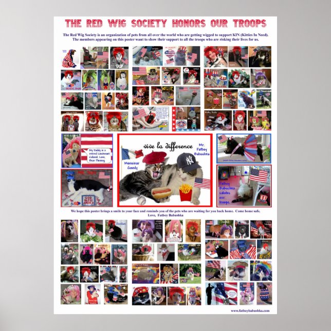 Patriotic Poster by Fatboy Babushka (Front)