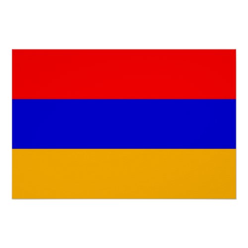 Patriotic poster with Flag of Armenia