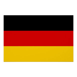 Patriotic poster with Flag of Germany