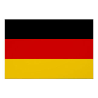 Patriotic poster with Flag of Germany