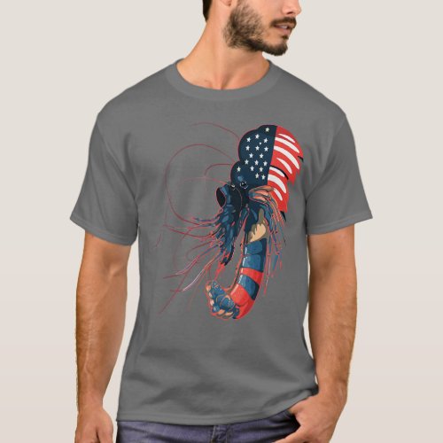 Patriotic Prawn T_Shirt