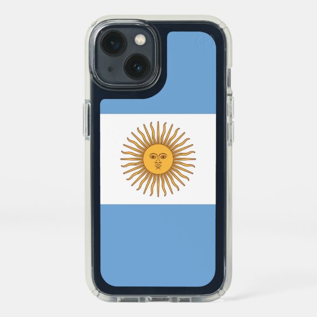 Patriotic Presidio iPhone 13, Argentina flag Speck iPhone 13 Case (Front)