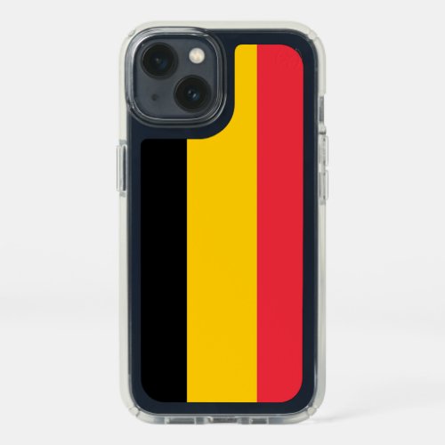 Patriotic Presidio iPhone 13 Belgium flag Speck iPhone 13 Case