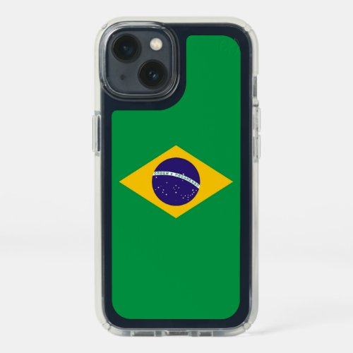 Patriotic Presidio iPhone 13 Brazil flag Speck iPhone 13 Case