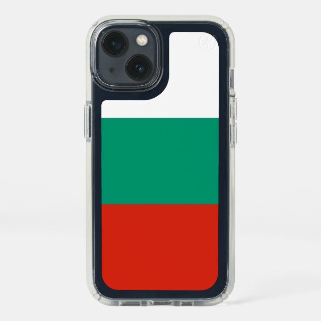 Patriotic Presidio iPhone 13, Bulgaria Flag Speck iPhone 13 Case (Front)