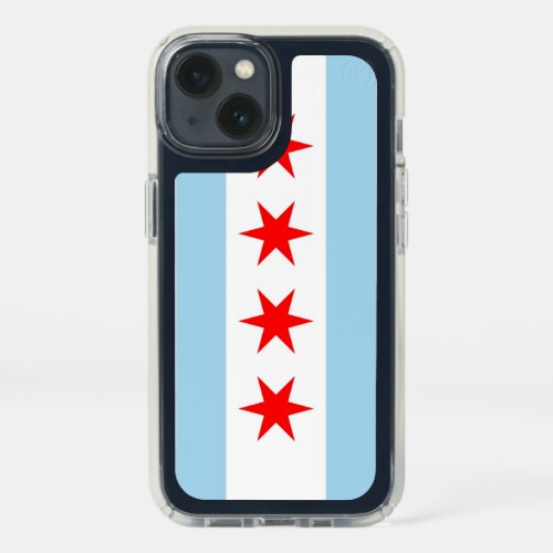 Patriotic Presidio iPhone 13 Chicago flag Speck iPhone 13 Case