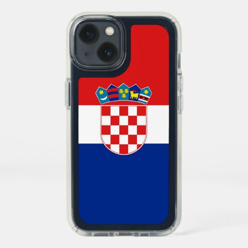 Patriotic Presidio iPhone 13 Croatia Flag Speck iPhone 13 Case