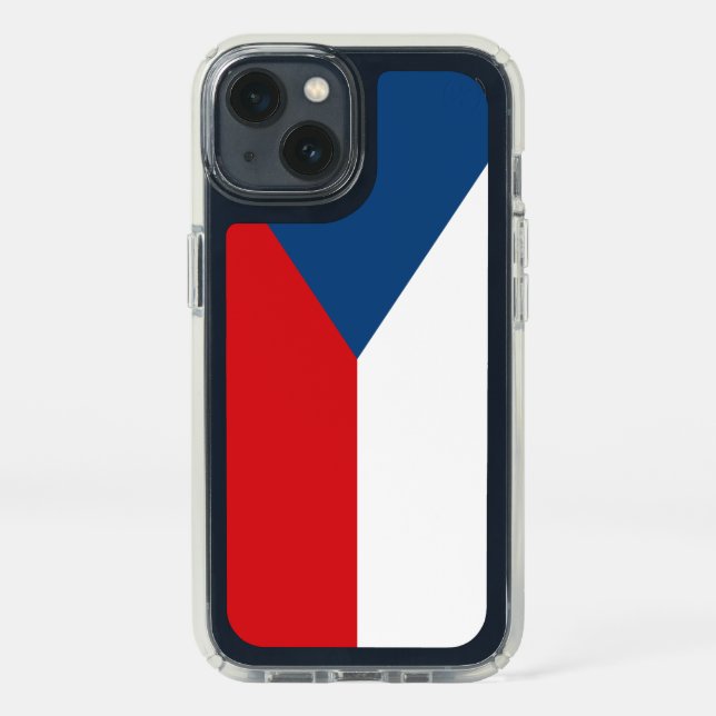 Patriotic Presidio iPhone 13, Czechia flag Speck iPhone 13 Case (Front)