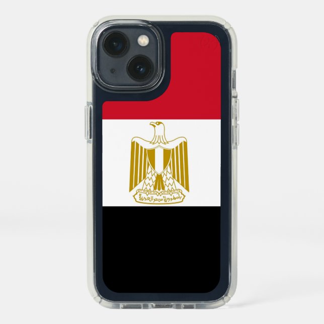Patriotic Presidio iPhone 13,  Egypt Flag Speck iPhone 13 Case (Front)