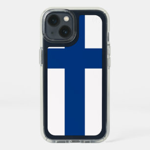 Patriotic Presidio iPhone 13, Finland Flag Speck iPhone 13 Case
