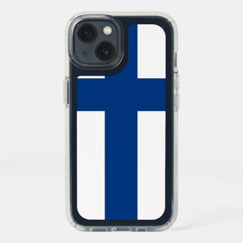 Patriotic Presidio iPhone 13 Finland Flag Speck iPhone 13 Case
