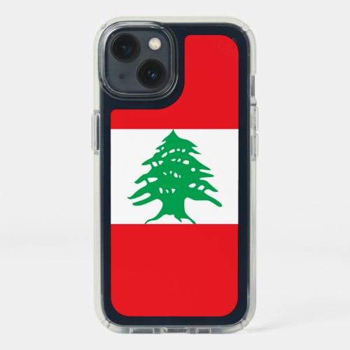 Patriotic Presidio iPhone 13 Lebanon flag Speck iPhone 13 Case