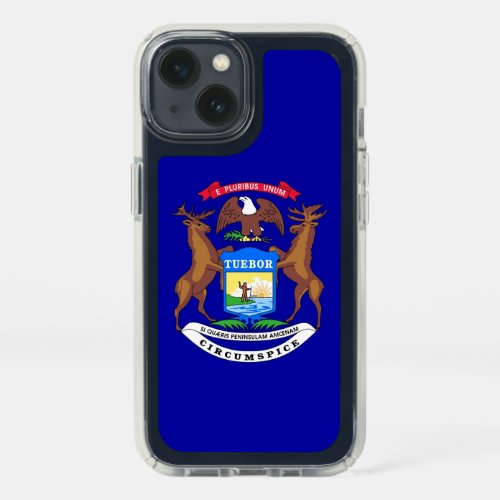 Patriotic Presidio iPhone 13 Michigan flag Speck iPhone 13 Case