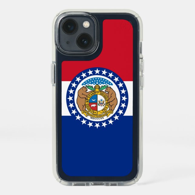 Patriotic Presidio iPhone 13, Missouri flag Speck iPhone 13 Case (Front)