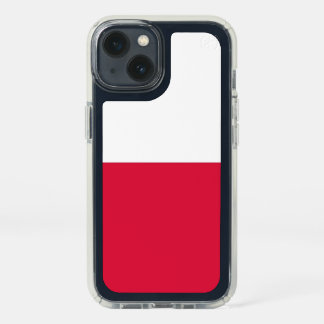 Patriotic Presidio iPhone 13, Poland flag Speck iPhone 13 Case