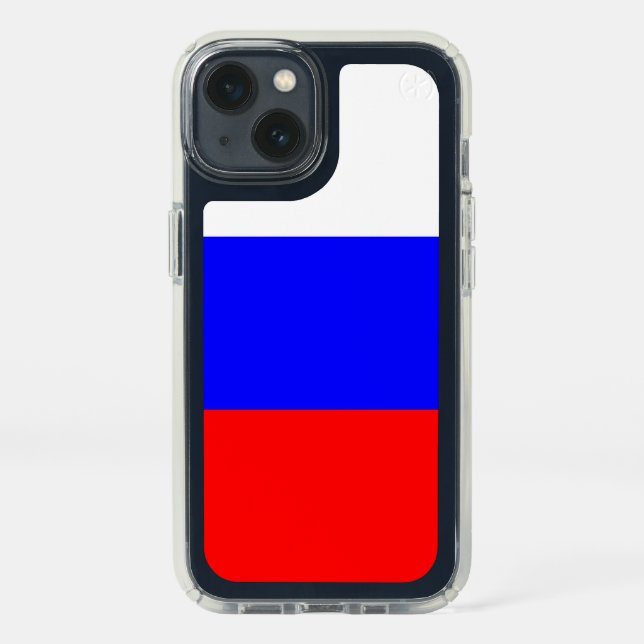 Patriotic Presidio iPhone 13, Russia flag Speck iPhone 13 Case (Front)