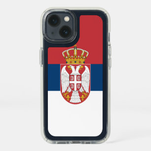 Patriotic Presidio iPhone 13, Serbia flag Speck iPhone 13 Case