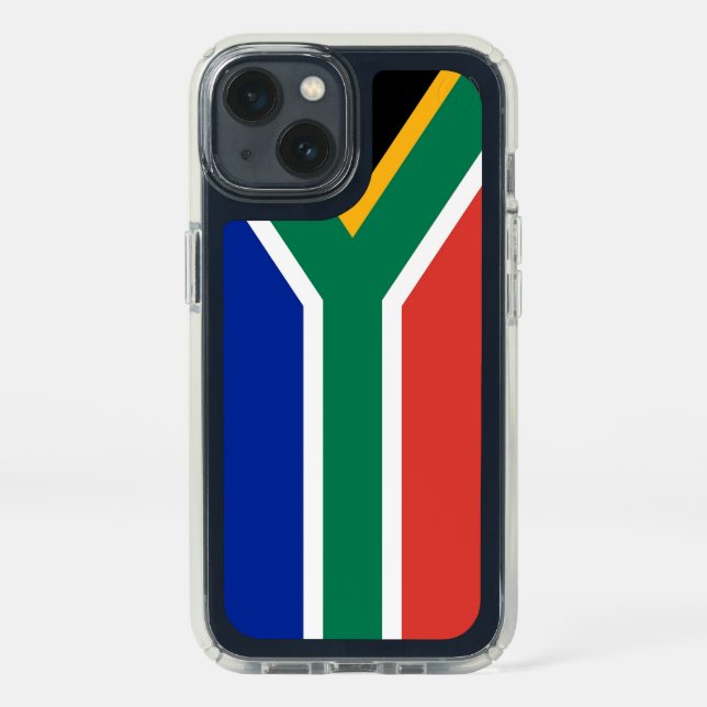 Patriotic Presidio iPhone 13, South Africa flag Speck iPhone 13 Case (Front)