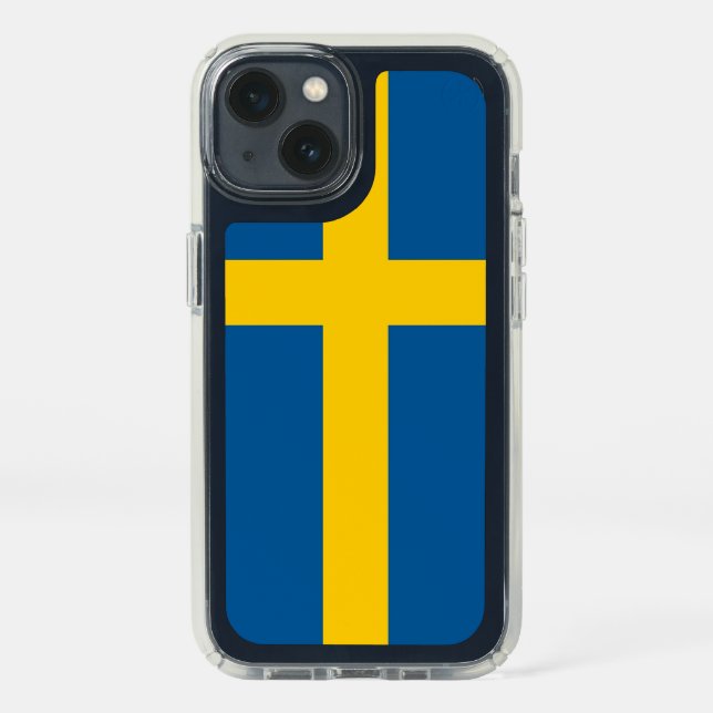 Patriotic Presidio iPhone 13, Sweden flag Speck iPhone 13 Case (Front)