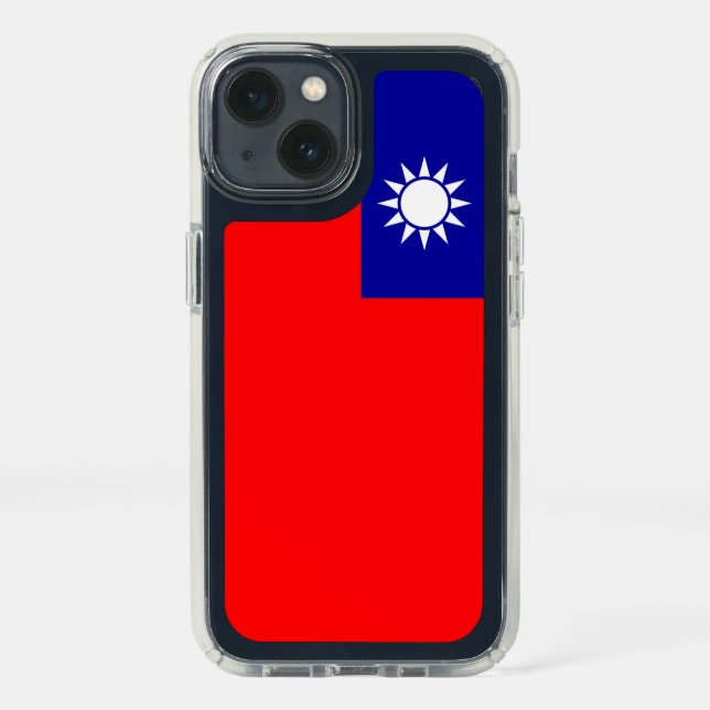 Patriotic Presidio iPhone 13, Taiwan flagg Speck iPhone 13 Case (Front)