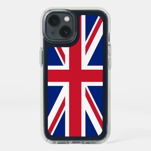 Patriotic Presidio iPhone 13 United Kingdom flag Speck iPhone 13 Case