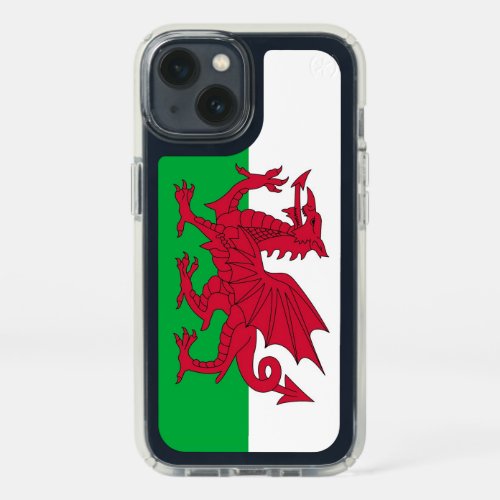 Patriotic Presidio iPhone 13 Wales flag Speck iPhone 13 Case
