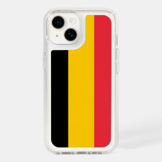 Patriotic Presidio iPhone 14, Belgium flag Speck iPhone 14 Case