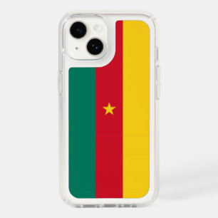 Patriotic Presidio iPhone 14, Cameroon Flag Speck iPhone 14 Case