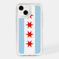 Patriotic Presidio iPhone 14, Chicago flag