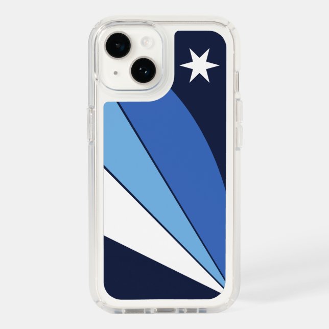 Patriotic Presidio iPhone 14, Columbia City Flag Speck iPhone Case (Front)