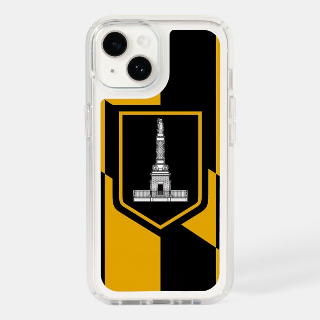 Patriotic Presidio iPhone 14 flag of Baltimore Speck iPhone Case (Front)