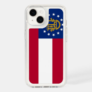 Patriotic Presidio iPhone 14, Georgia flag Speck iPhone 14 Case