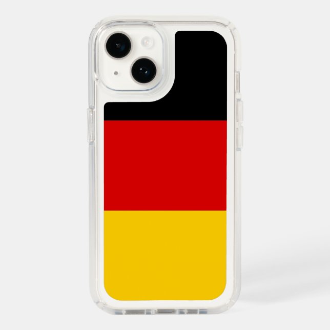 Patriotic Presidio iPhone 14, Germany Flag Speck iPhone Case (Front)