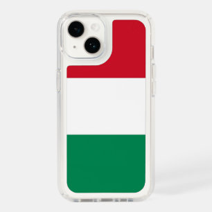 Patriotic Presidio iPhone 14, Hungary flag Speck iPhone 14 Case