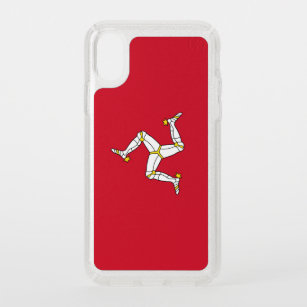 Patriotic Presidio iPhone 14, Isle of Man flag Speck iPhone XS Case