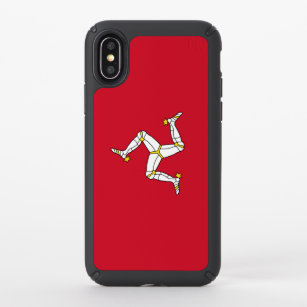 Patriotic Presidio iPhone 14, Isle of Man flag Speck iPhone X Case